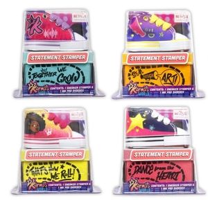 Karmas World Statement Activity Rubber Stamp Set,